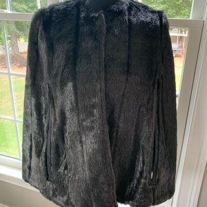 Michael Kors Faux Fur Cape